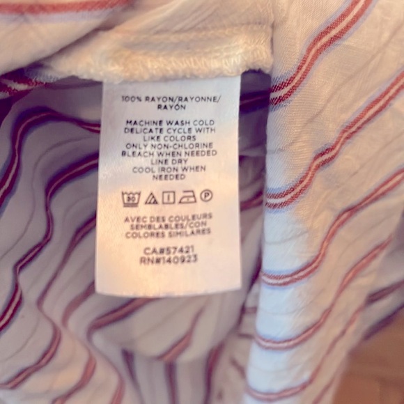 Loft Striped Button Down - Picture 7 of 7